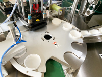 Automatische Hochgeschwindigkeits-Stanzmaschine für Becher-/Flaschendeckel aus Aluminiumfolie, Ringdichtungs-Stanzmaschine
