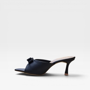 Sandales à talon carré et bout ouvert pour femme, à enfiler, avec boucle tendance, confortables, antidérapantes, légères, pour les soirées - Product Image 3