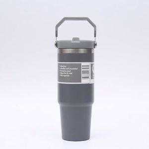 Vaso Térmico de Acero Inoxidable de 30oz con Asa Portátil, Doble Pared, Aislamiento al Vacío, para Viajes en Auto, con Logotipo Personalizado, Venta al Por Mayor - Product Image 2