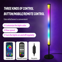 Howlighting juego TV Fondo tubo Led inteligente luz nocturna control remoto RGB Barra soporte redondo juego música voz atmósfera lámpara