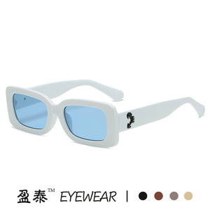 Yingtai Eyewear <b>Square</b> <b>Sunglasses</b> UV400 PC Frame Unisex Fashion Sunshades - Product Image 2