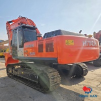 Excavatrice hydraulique Hitachi ZX350 d'occasion, 35 tonnes, pour travaux de construction