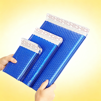 Enveloppes d'expédition sécurisées en polybulle orange, couleurs et tailles personnalisées, enveloppes à bulles roses, imperméables, durables, emballage protecteur 6x10