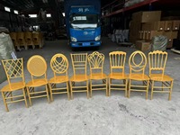 Chaise en plastique empilable décontractée de style Louis Ghost blanche, durable, pour salon d'hôtel moderne, événements et banquets, vente chaude
