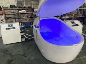 Gran innovación, terapia hidroflotante blanca, privación sensorial, relajación profunda, aislamiento, tanque de meditación, cabina de baño para spa - Product Image 3
