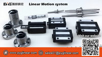 Guías lineales autolubricadas con logotipo personalizado, Motor HG RG15 20 25 30 35 45 55 Series, núcleo de rodamiento para fresadora láser CNC