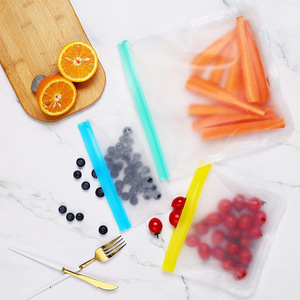 <span class=keywords><strong>ถุง</strong></span>แช่แข็ง LifeTop แบบใช้ซ้ำได้ ขนาดแกลลอน ผลิตจากวัสดุ PEVA ปลอดภัยสำหรับเครื่องล้างจาน ปราศจากสาร BPA <span class=keywords><strong>ถุง</strong></span>เก็บอาหารแบบใช้ซ้ำได้ - Product Image 2