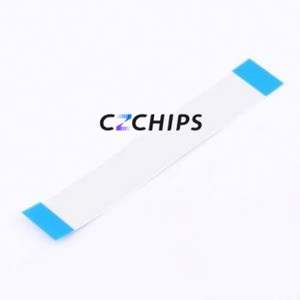 FFC1.0A-15P-100-4-8 FFC Cable (Flexible Flat Cable) P=1mm Connector 15P 1mm Non-Inverting 10cm - Product Image 2