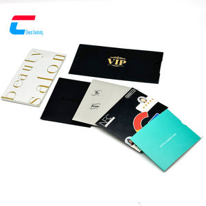 Exquisita Caja de Regalo Rígida Impermeable de Alta Gama Personalizada, Porta Tarjetas de Crédito VIP, Embalaje con Recubrimiento UV y Grabado en Relieve para Tarjetas de Visita - Product Image 5