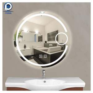 Optima <span class=keywords><strong>Miroir</strong></span> <span class=keywords><strong>de</strong></span> maquillage LED Bluetooth <span class=keywords><strong>avec</strong></span> grossissement-10x point grossissant, surface anti-rayures, idéal pour les salons <span class=keywords><strong>de</strong></span> beauté - Product Image 5