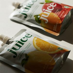 Özel Logo gıda sınıfı şeffaf tek kullanımlık standı sıvı içecek torbaları plastik suyu ambalaj maden suyu enerji içecekleri - Product Image 4