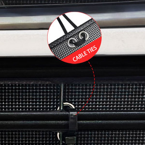 OEM d'accessoires extérieurs de maille de diamant d'automobile pour l'écran de bogue de calandre avant de Ford Escort 2015-2021 - Product Image 5
