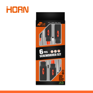 Horn Factory Supply Hand Tool 9 Pcs High Quality Home Circuit Screwdriver Tool Cross Flat Screw <strong>Driver</strong> <strong>Set</strong> - Product Image 3