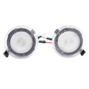 Luces led para espejo lateral de coche, iluminación <span class=keywords><strong>blanca</strong></span> para Ford F150, raptor edge, explorer, flex, navegador, mark LT, MKX, 2 uds. - Product Image 1