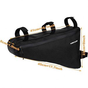 Échantillon Gratuit : Sacs et Boîtes pour Vélos - Étui de Voyage Étanche pour Smartphone, Sac Triangulaire pour Vélo, Sacoche de Tête Avant pour Tube Supérieur, Trousse à Outils pour Cyclistes - Product Image 2