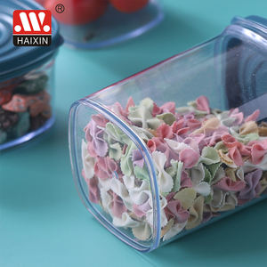 هاى شينغ الغذاء مستلزمات الحاويات المحكم علبة 650 مللي البلاستيك واضحة محكم الغذاء المطبخ مختومة تخزين زجاجات الجرار - Product Image 6