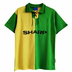 Kulüp Retro RONALDO futbol takımı gömlek klasik 1998 ulusal orijinal adam tasarım birleşik futbol forması kiti