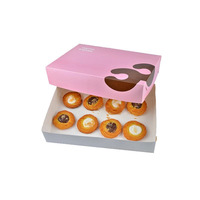 Boîte personnalisée pour beignets/pâtisseries/tartes/muffins/produits de boulangerie en papier