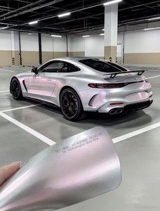 WRAPMASTER <span class=keywords><strong>Vinilo</strong></span> Autoadhesivo Plateado Brillante para Automóviles, 1.52*18m - Product Image 4