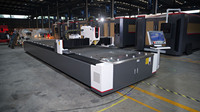 Harga Pabrik Mesin Pemotong Laser Fiber SUDA F6000E 3015 6kw 3kw 12kw  Fabrikasi Plat Logam Pemotongan Berkualitas Baja Aluminium