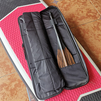 Kingpaddle Pagaie de voyage SUP 3 pièces durable et légère en bois pour planche à pagaie gonflable