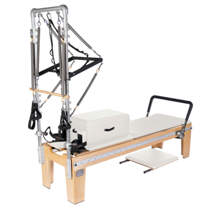 Alta calidad Pilates Studio Reformer Full Track Fitness Pilates Core Bed con media Torre Pilates Reformer Machine para <span class=keywords><strong>YOGAStudio</strong></span> - Product Image 4