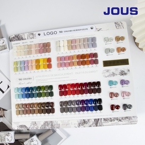 Kit de vernis à ongles en gel JOUS <span class=keywords><strong>personnalisé</strong></span>, 15 ml, longue tenue, vernis à ongles à marque privée, kit de vernis à ongles en gel UV à retirer par trempage - Product Image 1