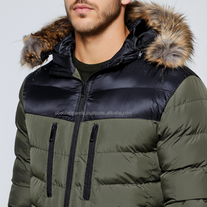 Ventes en gros de vestes bomber matelassées imperméables et coupe-vent élégantes pour hommes, vestes matelassées rembourrées - Product Image 1