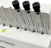 Tube en verre ESR noir jetable avec 3,8 % de citrate de sodium pour analyseur ESR