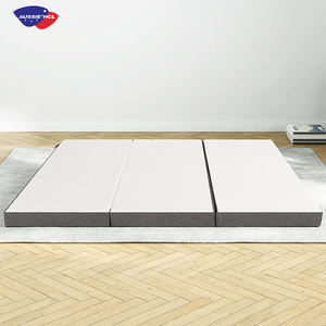 Colchones de espuma plegables de alta densidad, superventas, cómodos y transpirables, lavables, colchones de espuma viscoelástica plegables, Topper - Product Image 6