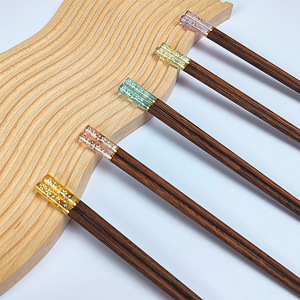 Palillos de madera de grano de Sakura <span class=keywords><strong>natural</strong></span>, utensilios de comedor de estilo japonés hechos a mano de primera calidad para el hogar, cocina y <span class=keywords><strong>restaurante</strong></span> <span class=keywords><strong>asiático</strong></span>, par - Product Image 5