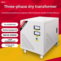 Transformateur de puissance à bobine toroïdale en aluminium triphasé pour machines CNC, sortie 380V, 220V, 110V, 240V, 50Hz, isolation de niveau, haute protection