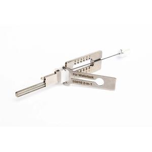 LISHI Tools SS016 2-en-1 pour <span class=keywords><strong>Waterlock</strong></span> Civil Tool Lock Pick Set Outil de serrurier - Product Image 3