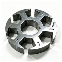 Fábrica de I+D integrada: Matriz progresiva de silicona personalizada para estator y rotor de acero, para eje de 5 mm, diseño profesional de herramientas para núcleos de motor.