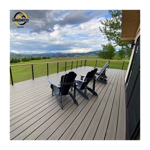 Chống-trượt sân sau <span class=keywords><strong>WPC</strong></span> sàn 3D hạt gỗ dập nổi Hội Đồng Quản trị thích hợp cho ngoài trời hành lang - Product Image 6