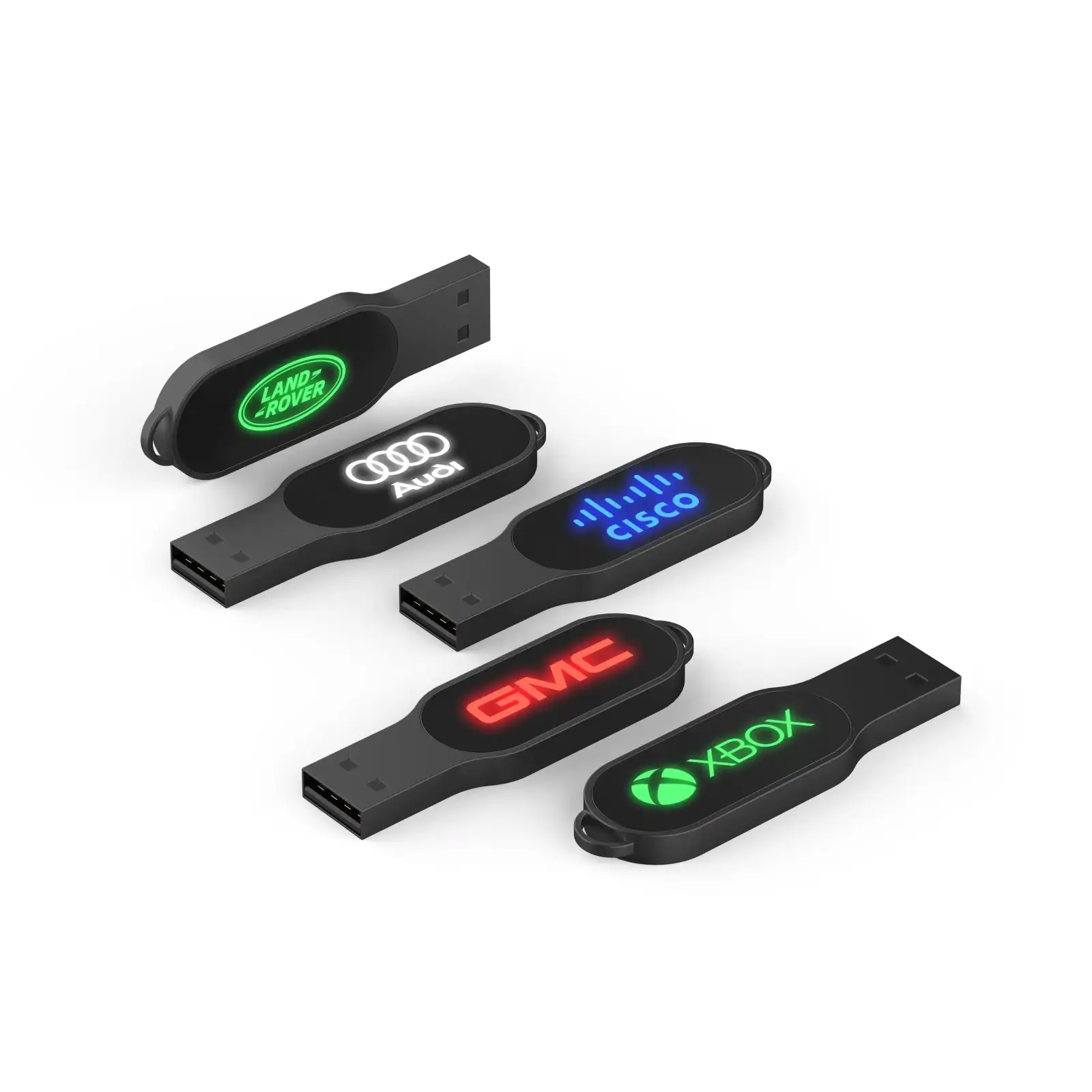 Custom Led Logo Usb Flash Drive Wholesale Pen Drives Usb Memory Sticks