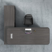 Bureau de Direction Haut de Gamme, Table de Bureau de Luxe pour la Maison, Mobilier de Bureau Exécutif