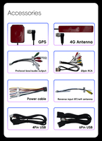 Autoradio Qualcomm 3987 9 pouces 4 Go 64 Go / 6 Go 128 Go / 8 Go 256 Go Android avec caméra 360°