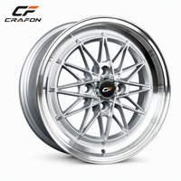 Jantes en aluminium CF 6061-T6 forgées par flux, 4x100, PCD 67.1, adaptées aux berlines sport compactes, jantes légères sur mesure