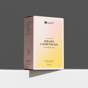Boîtes cadeaux magnétiques en carton mat personnalisées de luxe pour flacons en verre de soins de la peau, emballages cosmétiques rigides avec impression en relief - Product Image 5