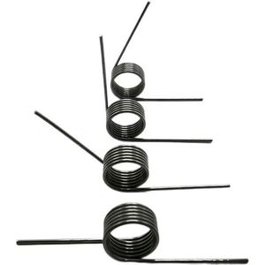 Molla a torsione personalizzata per coperchio bidone della spazzatura, ricambio zincato nichelato, molla di ritorno per coperchio <span class=keywords><strong>pattumiera</strong></span>, accessori hardware - Product Image 5