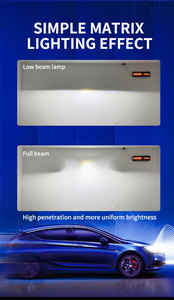 Siêu Sáng 12V 1.8Inch Mini Bi LED Laser Ống Kính Máy Chiếu Cao Thấp Chùm Ma Trận Mô-đun Xe LED Đèn Pha - Product Image 5