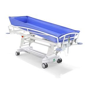 <span class=keywords><strong>Chariot</strong></span> de <span class=keywords><strong>douche</strong></span> et de bain électrique Mt Noah Soft Stretcher, lit d'ambulance pliable, avec coussin de <span class=keywords><strong>douche</strong></span>, facile à transporter, en aluminium, certifié CE, pour centres de bien-être - Product Image 4