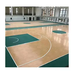 Nuevo producto caliente estadio de baloncesto de PVC pelota de suelo deportivo estándar internacional con alta resistencia