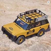 Coche RC Eléctrico Land Rover Range Rover RS a Escala 1:10, Nivel Experto, 4 Canales, con Evitación de Obstáculos, Carrocería Metálica Roja, Listo para Usar en Exteriores