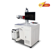 Sistema de Marcado Láser UV Industrial HG-G-355-3 de 5w 10w 15w 20w para Línea de Producción, Máquina de Codificación Láser Automatizada de Alta Velocidad
