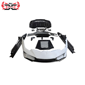 Kit carrosserie en carbone véritable de style EVO pour Lamborghini Huracan LP580 610, nouveau pare-chocs avant, diffuseur arrière, aileron, tuyau d'échappement, <span class=keywords><strong>auto</strong></span> - Product Image 6