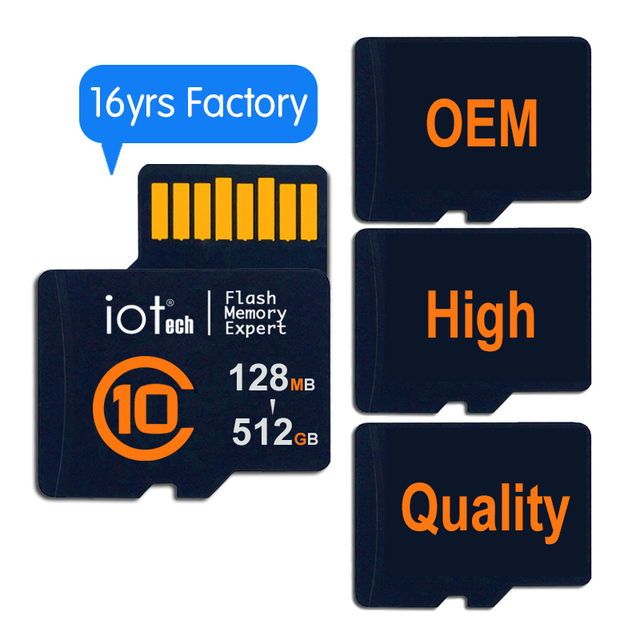 High Quality Speed 128mb 256mb 512mb 1gb 2gb 4gb 8gb 16gb 32gb 64gb 128gb 256gb Micro TF Sd Cards Memory Card for Mobile Phones