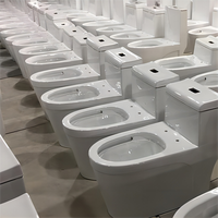 Sanitaires modernes Siphonic One Piece Salle de bain Toilette Salle de bain WC Toilette pour Villas