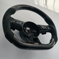 Style fibre de carbone, design sportif pour le volant de voiture, remplacez le modèle ancien par le nouveau pour Audi A8 A5 A4